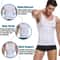 Mens Slimming Body Shaper Vest Shirt Abs Abdomen Slim Gym Workout Tummy Control Compression Tank To 7