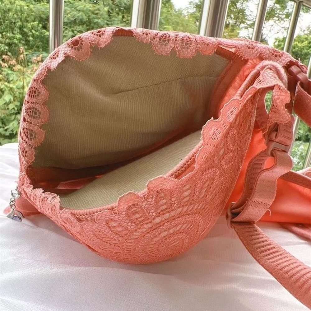 Small Chest Is Bigger And Thicker Bra Special Bra For Flat Chest Underwear Has No Trace Thick Cushi 3