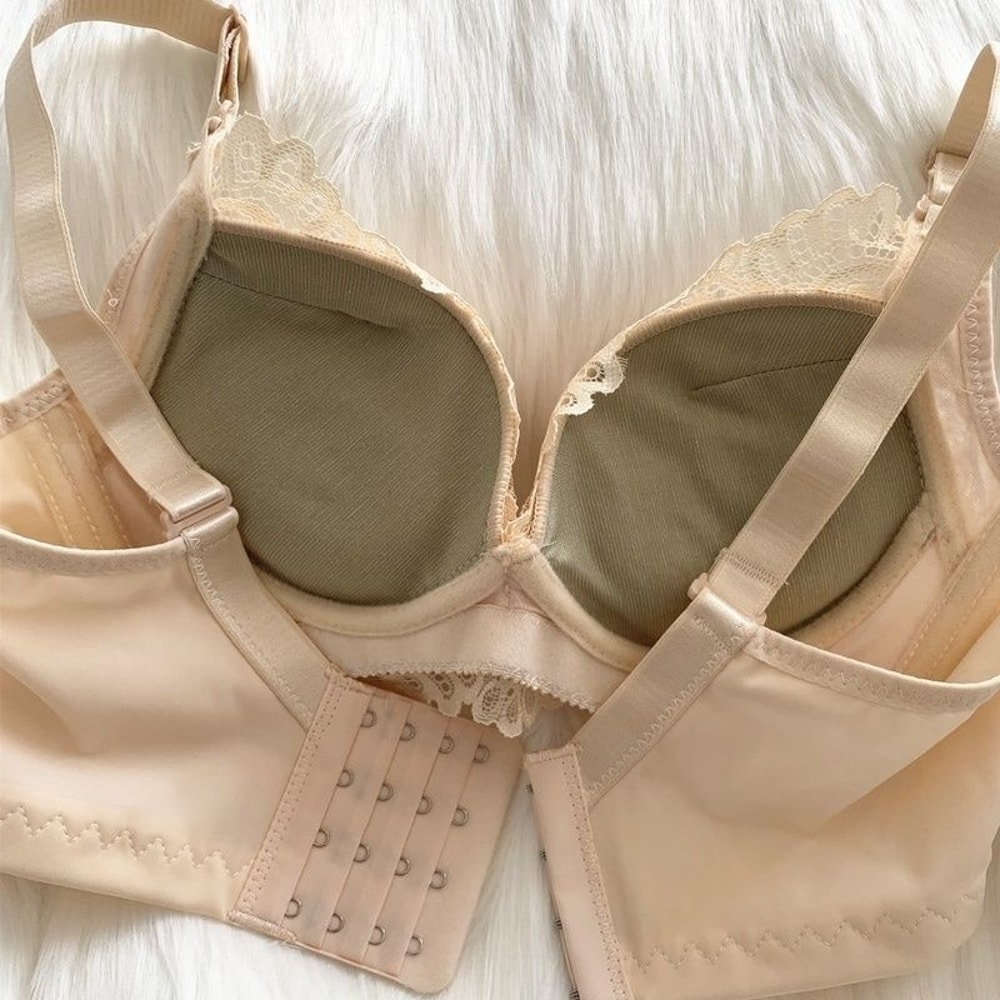 Small Chest Is Bigger And Thicker Bra Special Bra For Flat Chest Underwear Has No Trace Thick Cushi 4