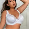 Sexy Lace Underwear Brassiere For Plus Size Women Thin E Cup Underwire Bra Comfortable And Supporti 1