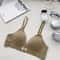 Comfortable WireFree Bra Sexy Beautiful Back Underwear French Triangle Cup Womens Bra Small Chest F 8