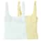 Summer Butterfly Crop Top Woman Yellow White Slip Top Off Shoulder Tank Top Cute Bow Design Sleevel 3