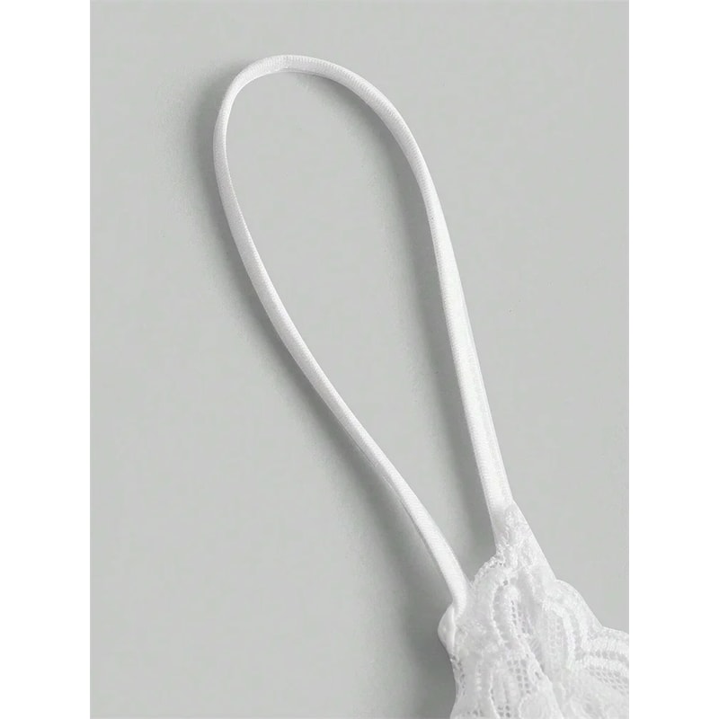 Sexy Contrast Lace Bow Top Crop Cami For Women Summer Grunge Punk Clothes Ruched Skinny Backless Te 2