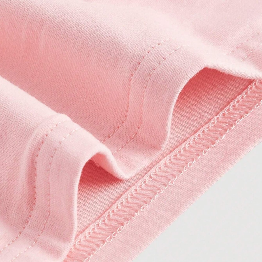 Pink Backless Camis Top Solid Tie Shoulder Ruched Design Wide Strap Slim Fit Crop Top Summer Women 8