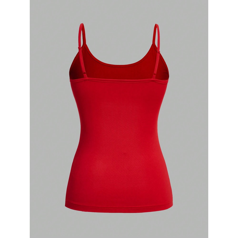 Women Solid Color Camisoles Vest Sexy Summer Tank Tops Sleeveless Camisole Tshirt For Women Basic V 1