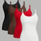 Women Solid Color Camisoles Vest Sexy Summer Tank Tops Sleeveless Camisole Tshirt For Women Basic V 4