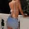 Sexy Beach Wear Brazilian Biquini Women Striped Swimsuit New Arrival Triangle Bikini Micro Swimwear
