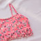 Butterfly Print Kids Bikinis New Falbala Children Bikini Set Summer Swimwear For Baby Girls 2