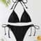 Brazilian Biquini Fashion Sexy Swimsuit Women Bikinis Set Triangle Swimwear String Beachwear Thong 0