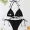Brazilian Biquini Fashion Sexy Swimsuit Women Bikinis Set Triangle Swimwear String Beachwear Thong 1