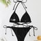 Brazilian Biquini Fashion Sexy Swimsuit Women Bikinis Set Triangle Swimwear String Beachwear Thong 1