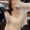 Ice Silk Summer Women Sun Protection Cardigan Thin Long Sleeve Coverup Solid Color Lace Up Sunscree 0