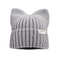 Cute Cat Ears Beanie For Women Winter Warmth And Style Soft Knitted Ear Protection 6