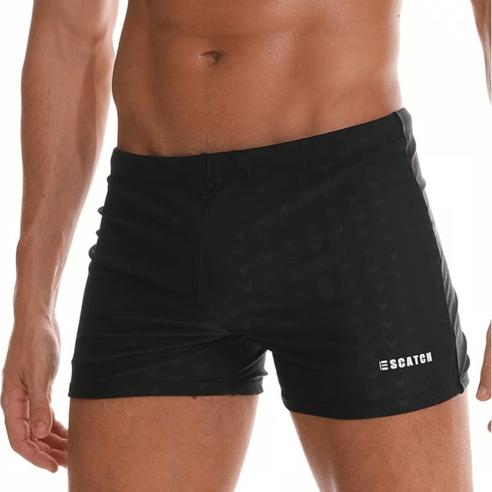 Mens Swim Trunks With Padded Comfort QuickDry Beach Shorts For Surfing Swimming 4