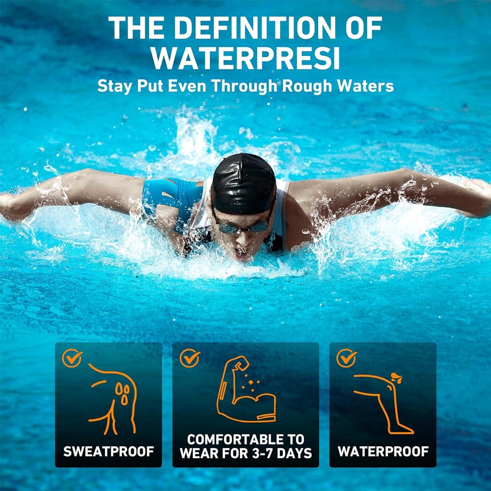 Waterproof Kinesiology Tape For Shoulder Pain Injury Recovery 5