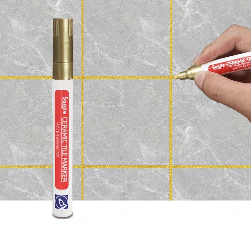 Tile Grout Repair Marker Waterproof Seam Fix Pen For Bathroom Kitchen 7