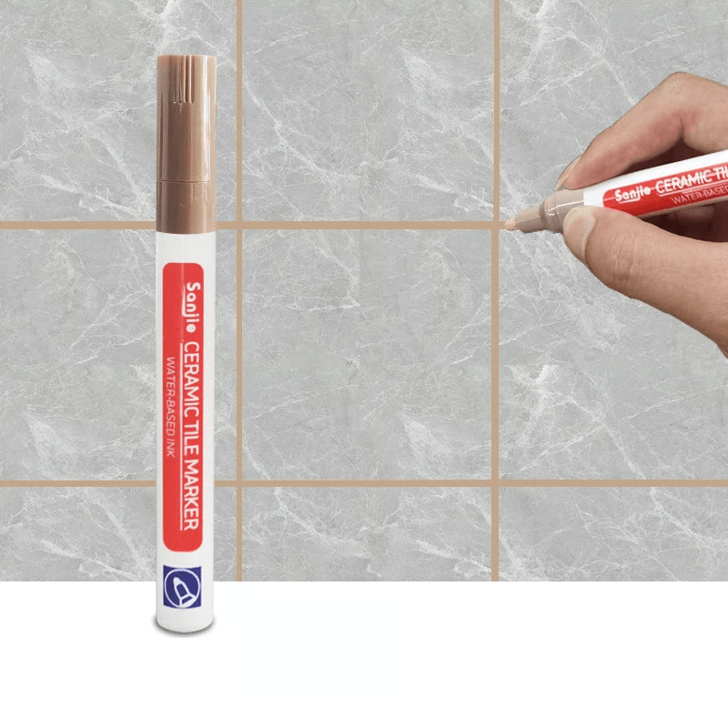 Tile Grout Repair Marker Waterproof Seam Fix Pen For Bathroom Kitchen 9