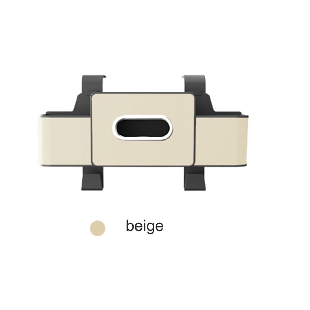 Car Backseat Organizer with Leather Storage, Stylish Storage & Cup Holder for Car Essentials