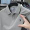 Men's Cotton Embroidered Polo Shirt for Business Casual Summer Wear