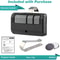 Garage Door Opener Remote 2 Pack for Secure Access, Easy Setup and Backup Use