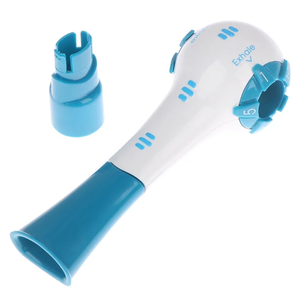 Adjustable Breathing Trainer for Lung Capacity, Endurance & Breath Control