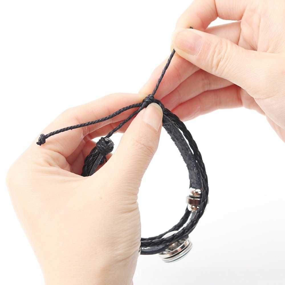 Zodiac Sign Glow Leather Bracelet For Astrology Style And Meaningful Gifting 3