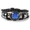 Zodiac Sign Glow Leather Bracelet For Astrology Style And Meaningful Gifting 12