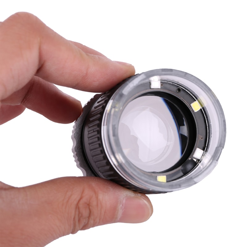 30X LED Scale Loupe Magnifier for Precision Inspection, Clear Detail and Accurate Viewing