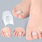 Hammertoe Corrector Toe Straightener for Bent, Curled & Claw Toes (2-Piece Set)