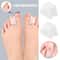 Hammertoe Corrector Toe Straightener for Bent, Curled & Claw Toes (2-Piece Set)