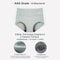 5 Pack High Waist Cotton Panties for Women with Full Coverage Comfort Fit