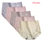 5 Pack High Waist Cotton Panties for Women with Full Coverage Comfort Fit