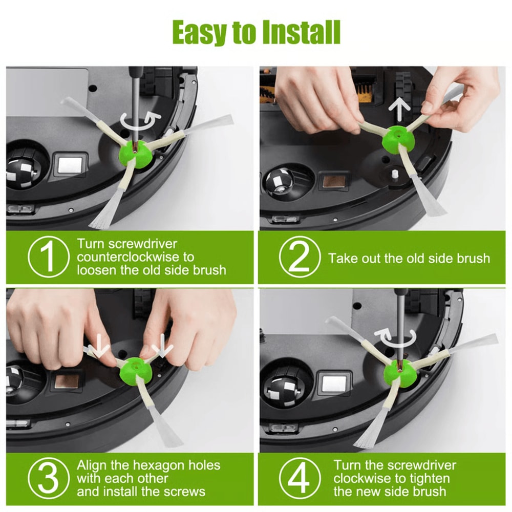 IRobot Roomba Accessories Set With HEPA Filters And Side Brush Replacements 1