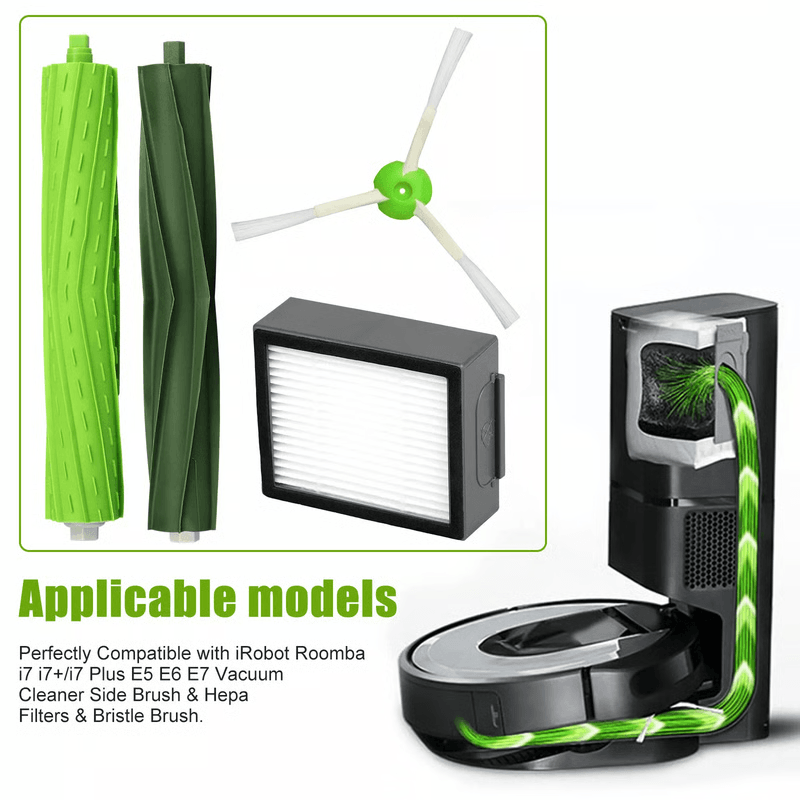 IRobot Roomba Accessories Set With HEPA Filters And Side Brush Replacements 3