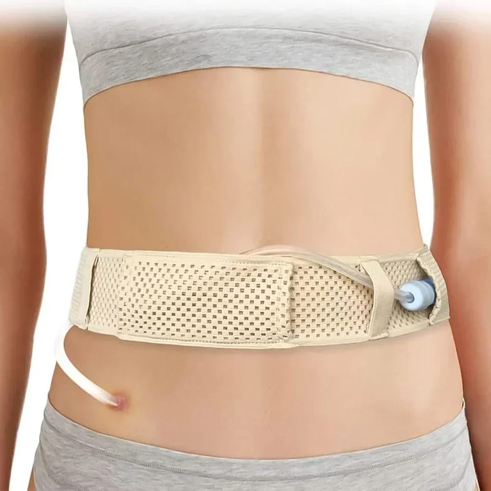 Abdominal Support Belt For Secure Catheter Protection And Stabilization 5