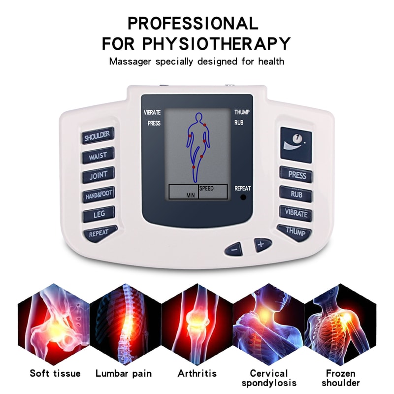 Physiotherapy TENS EMS Massager With Digital Meridian Therapy 1