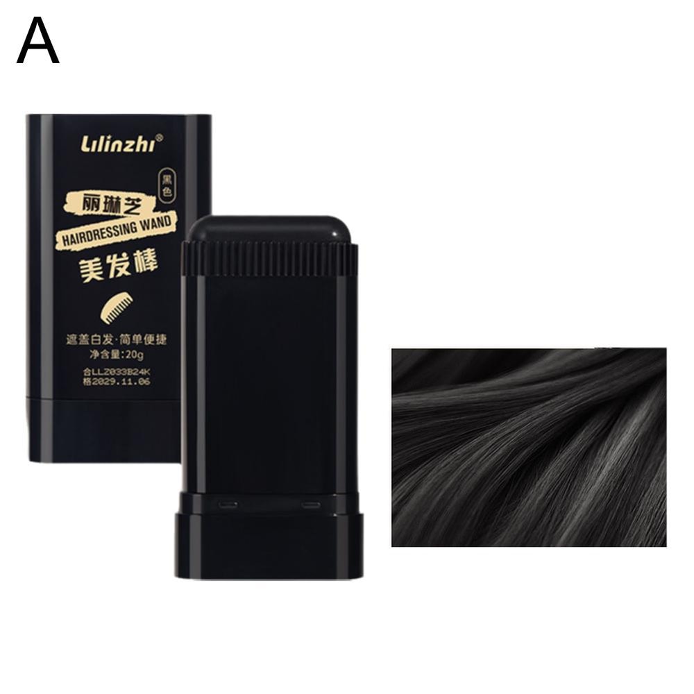 Instant Root Touch Up Comb Stick for Natural Gray Hair Coverage