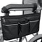 ComfortRide Wheelchair Armrest Bag Organizer for Wheelchairs Walkers and Scooters