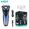 Waterproof Rotary Electric Shaver With Pop Up Trimmer And LED Display 7