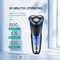 Waterproof Rotary Electric Shaver With Pop Up Trimmer And LED Display 4