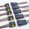 Waterproof Electrical Connector Set with Quick Connect Wire Terminals for Cars Boats and RVs