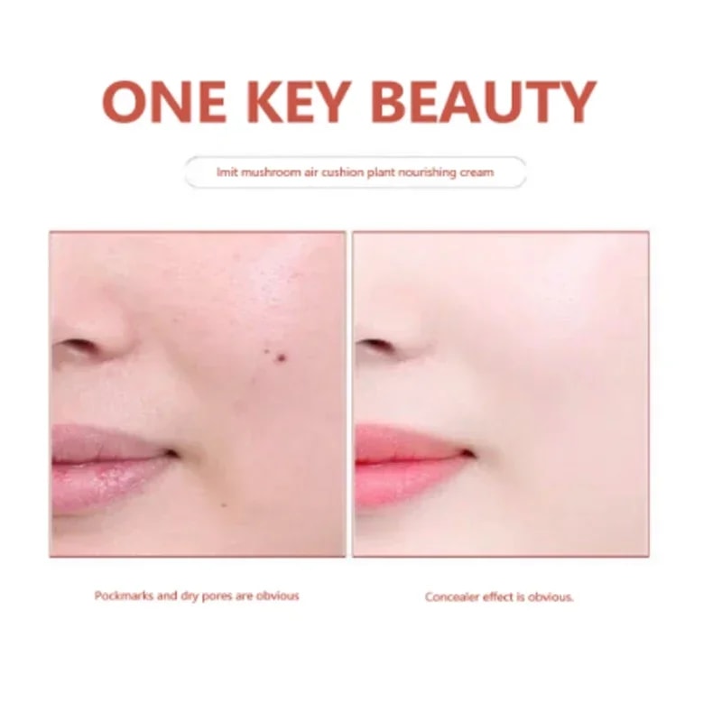 Mushroom Head Air Cushion CC Cream for Lightweight Natural Coverage