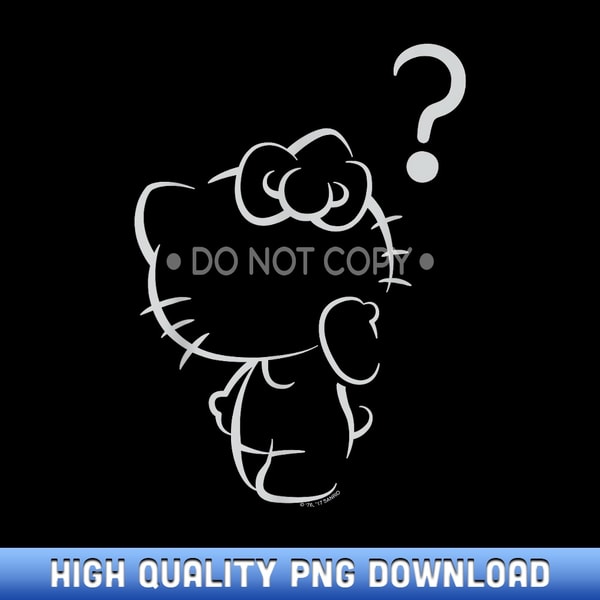 Hello Kitty Question Mark Tee Shirt - Bespoke Sublimation Di | Inspire ...