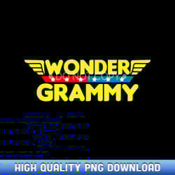 wonder grammy mother's day gift mom grandma t- - handpicked sublimation png selection