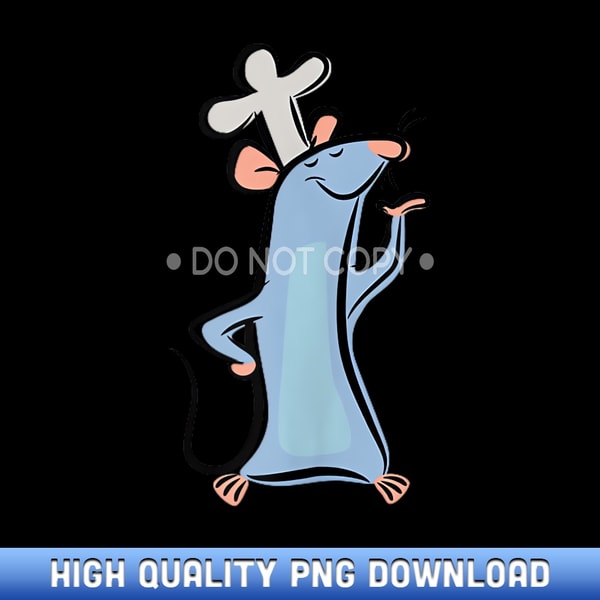 Disney Pixar Ratatouille Chef Remy Watercolor - Limited Edit | Inspire ...