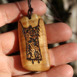 Amulet Shaman Forest style Spiritual guide Universe Symbol of development Pendan