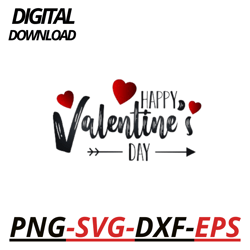 happy valnetine's Day :  Png / Svg Digital File/ ART For valentine's