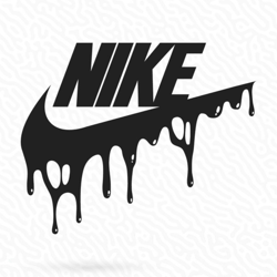 Nike Drip Svg, Nike Dripping Svg, Dripping Nike Svg, Nike Drip Logo Svg