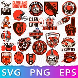 Cleveland Browns Logo SVG, Cleveland Browns PNG, Browns Logo, Cricut Cleveland Browns SVG