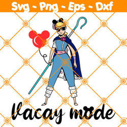 bo peep vacay mode svg png, disney bo peep svg, toy story svg, toy story christmas svg, christmas svg, file for cricut